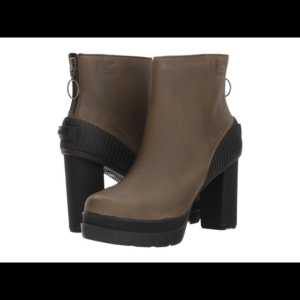 Sorel Dacie Boot, Nori (Olive Green), Size 5